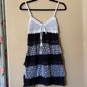 Fun flirty dress or beach cover up